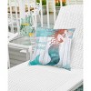 C&F Home 18" x 18" Mermaid Dreams HD Indoor/Outdoor Throw Pillow - 3 of 4