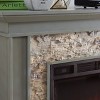 Ledgestone Electric Fireplace - SEI - 3 of 4
