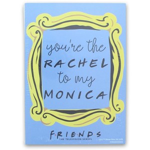 Silver Buffalo Friends You're the Rachel 5 x 7 Inch Wood Box Wall Sign - 1 of 3