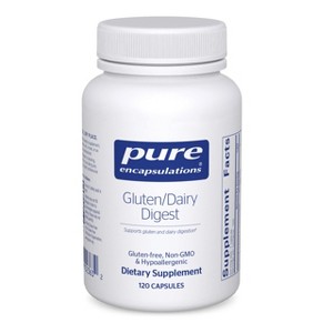 Pure Encapsulations Gluten/Dairy Digest - Unique Mix of Enzymes to Support Healthy Gluten and Dairy Digestion* - 1 of 4