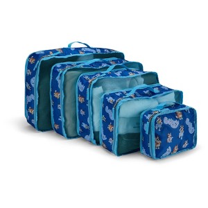 Bluey Bingo Packing Cube Set - Bluey Bingo Bandit, Chilli, Stripe, Trixie - 5 Piece Packing Cu- Luggage Organizer Set - For Kids,Teens,Adults - 1 of 4
