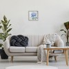 Stupell Industries Round Blue Country Hydrangea Black Framed Giclee Art - 2 of 4
