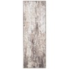 Area Rugs for Living Room Bedroom, Modern Abstract Machine Washable Rug, Low Pile Floor Carpet with Non Slip Backing - 2 of 4
