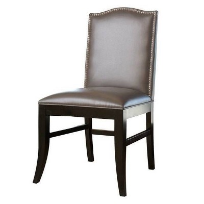 Dining Chair Wood/Gray - Abbyson Living