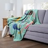 Disney Little Mermaid Dancing Mersisters Silk Touch Throw Blanket - 4 of 4
