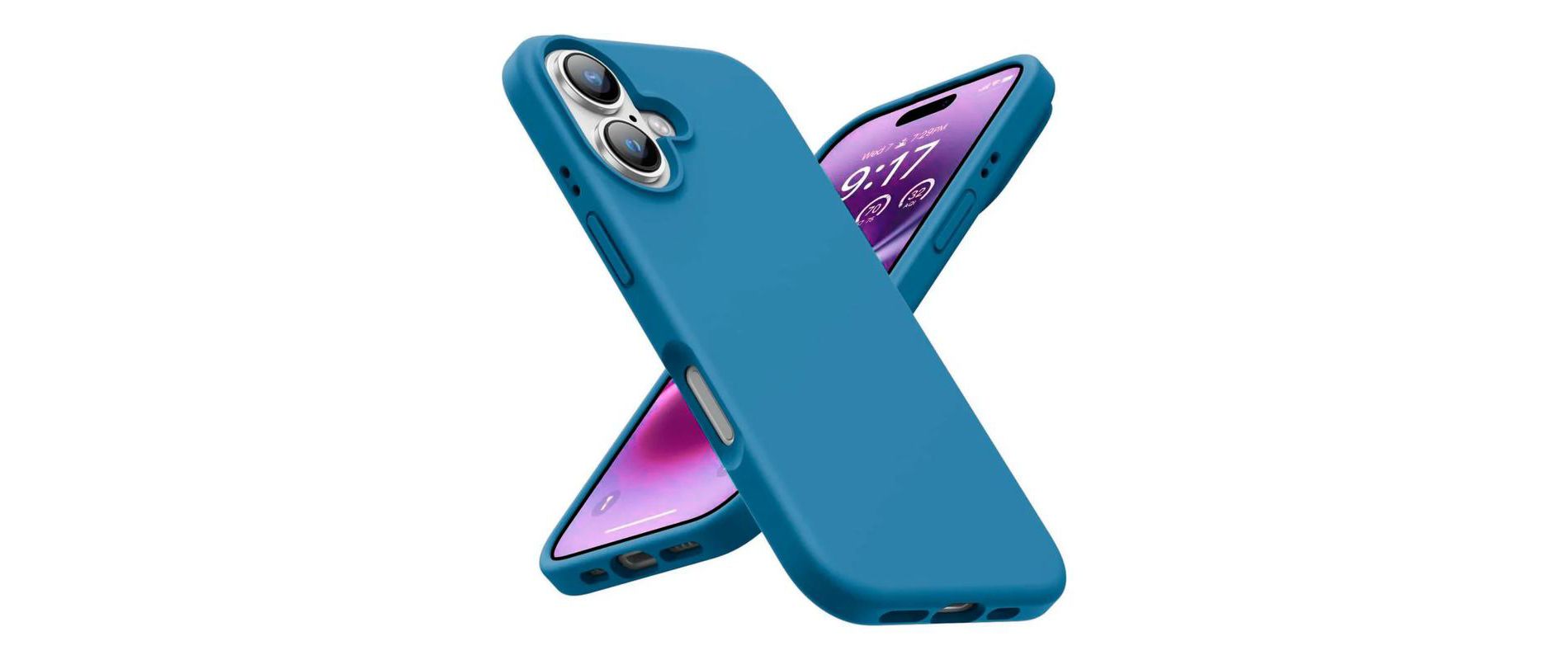 Entronix Case Compatible with iPhone 17 - Soft-Touch Liquid Silicone