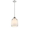 Pearson Collection Brushed Nickel Caged Pendant Light - 1 Bulb, Dimmable, Industrial Style - 2 of 4