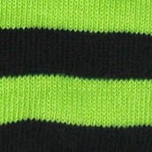 stripes green & black