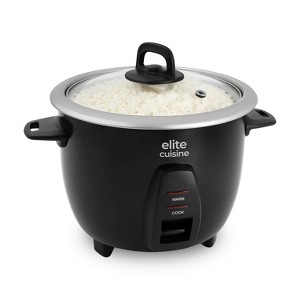 Elite Cuisine 10 Cup Rice Cooker with 304 Stainless-Steel Inner Pot - 1 of 4
