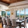 LLHZSY Linear Pendant Chandelier 56 7/10" Wide Modern 8-Lights Candlestick Fixture for Dining Room House Kitchen Island -Black+Gold/Black/Gold - 3 of 4