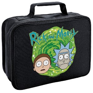 Rick And Morty Rick And Morty Heads Insulated Soft Sided Lunch Box - 1 of 4