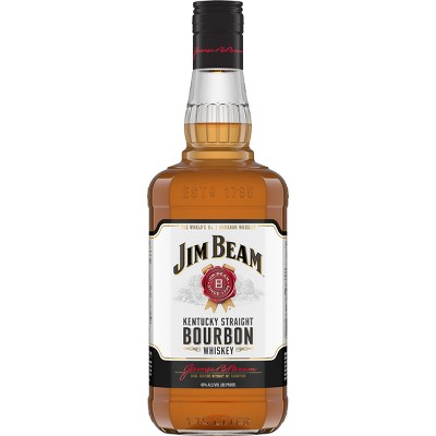 Jim Beam Straight Bourbon Whiskey - 1.75L Plastic Bottle