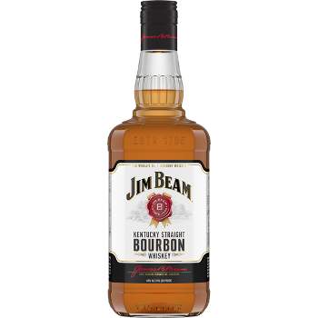 Jim Beam Straight Bourbon Whiskey - 1.75L Plastic Bottle