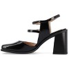 Journee Collection Women's Caisey Double Strap Mary Jane Pumps - 2 of 4