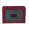 Buxton Women's Solid Color Vegan Leather Large ID Coin Case - 4 of 4