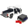 2024 Toyota Tacoma TRD Off-Road Edition Pickup Truck White Metallic with Bed Camper 1/24 Diecast Model Car - 3 of 4
