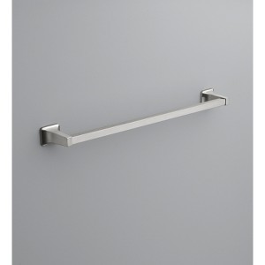 OakBrook Brushed Nickel Towel Bar 24 in. L Die Cast Zinc - 1 of 1