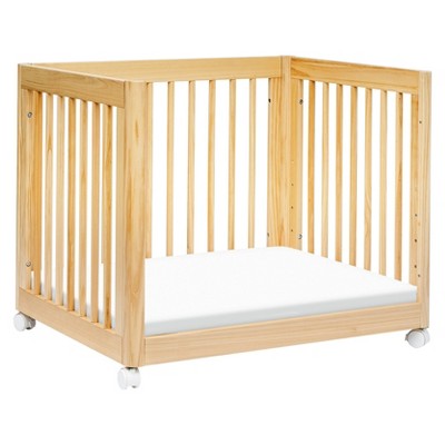 Natural Pine 8-in-1 Convertible Crib with Conversion Kits
