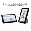 Americanflat 4x8 Picture Frame - Streamline Collection - Thin Border Photo Frame for Tabletop and Wall Display - Black - 4 of 4