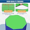 FDW Octagon Tumbler Octagon Mat Gymnastics Gymnastic Equipment Mat Tumbling Mats for Gymnastics Gym Fitness Home - 4 of 4
