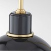 Mitzi Camille 1 - Light Sconce in  Aged Brass/Glossy Black - 3 of 3