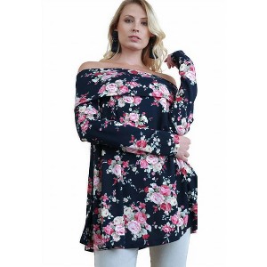Women's Rose Garden Off the Shoulder Top - umgee - 1 of 3