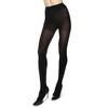 Memoi Women's Opaque Diamond Studs Glam Nylon Tights - 2 of 4