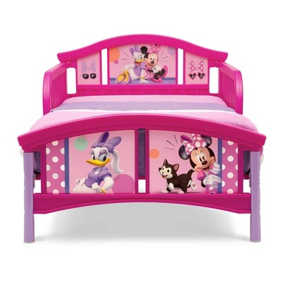 Delta Children Disney Minnie Mouse Plastic Toddler Bed_5