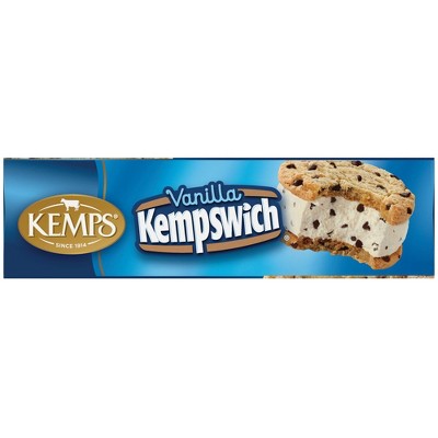 Kemps Vanilla Frozen Kempswich - 4pk
