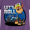 Girls' - Paw Patrol - Chase Let's Roll Fitted Short Sleeve Graphic T-Shirt - 2 of 4