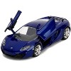 McLaren MP4.12C Blue Metallic "Furious 7" (2015) Movie "Fast & Furious" Series 1/32 Diecast Model Car by Jada - 2 of 4