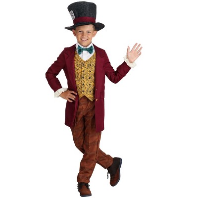 Halloweencostumes.com Medium Boy Mad Hatter Kid's Costume., Red/gray ...