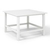 WestinTrends Malibu Kids 5-Piece HDPE Outdoor Square Patio Dining Table and Chairs Set - 4 of 4
