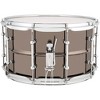 Ludwig Universal Series Black Brass Snare Drum With Chrome Hardware - 3 of 4