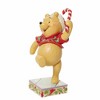 Jim Shore 5.5 Inch Christmas Sweetie Pooh Christmas Candy Cane Figurines - 2 of 3