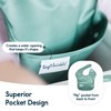 Tiny Twinkle Mess-Proof and Waterproof Baby Food Bib for Boys or Girls, Machine Washable and BPA-Free w/Adjustable Closure - 2 of 4