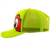 Adult Teenage Mutant Ninja Turtles Raphael Mask Snapback Hat - 3 of 4