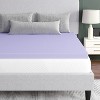 Emma and Oliver Memory Foam Mattress Topper with Lavender Infused, CertiPUR-US Certified Foam and Ventilated Construction - image 3 of 4