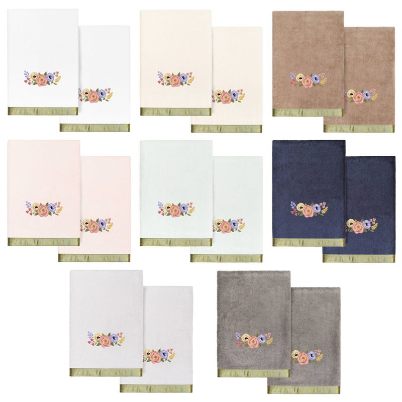 Verano Design Embellished Towel Set - Linum Home Textiles, 5 of 6
