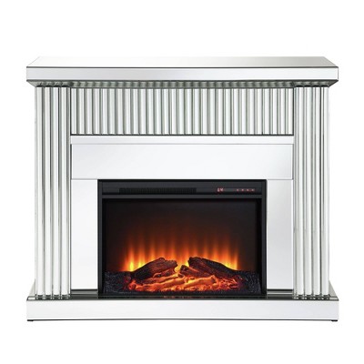 Ziva Fireplace Silver - Picket House Furnishings