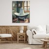 Stupell Industries Ghost Bathing in Tub Canvas Art - 3 of 4