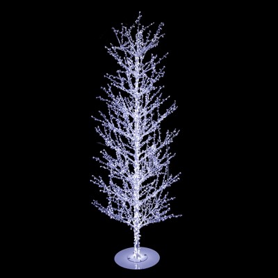 Season's Designs Christmas 12Ft Crystal Led Tree - 2080 White Led L