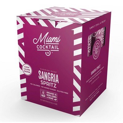 Miami Cocktail Sangria Wine Spritz - 4pk/250ml Cans