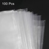 Unique Bargains PE Flat Open Poly Bags for Collectibles Craft Supplies 100 Pcs - 3 of 4