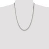 Black Bow Jewelry 5.5mm Sterling Silver, Solid Curb Chain Necklace - 2 of 4