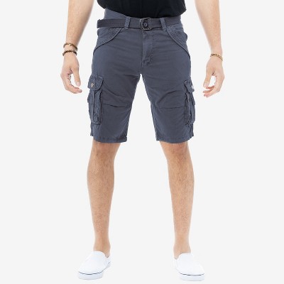 X RAY Men's Classic Fit 12.5" Inseam Knee Length Cargo Shorts (Big & Tall)