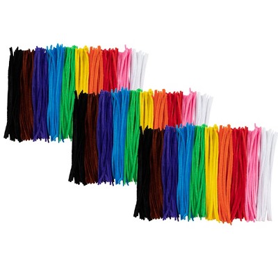 Charles Leonard Chenille Stems, Assorted Sizes & Colors : Target