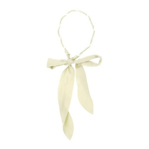Unique Bargains Women's Faux Pearl Satin Headband 1 Pc - 1 of 4