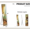 KTMBDW Full Length Mirror, Floor Mirror with Aluminum Alloy Thin Frame,Free Standing or Wall-Mounted Mirrors for Living Room - 4 of 4