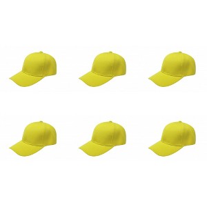 6 Pack Baseball Caps Comfortable and Stylish for All Seasons - 1 of 4